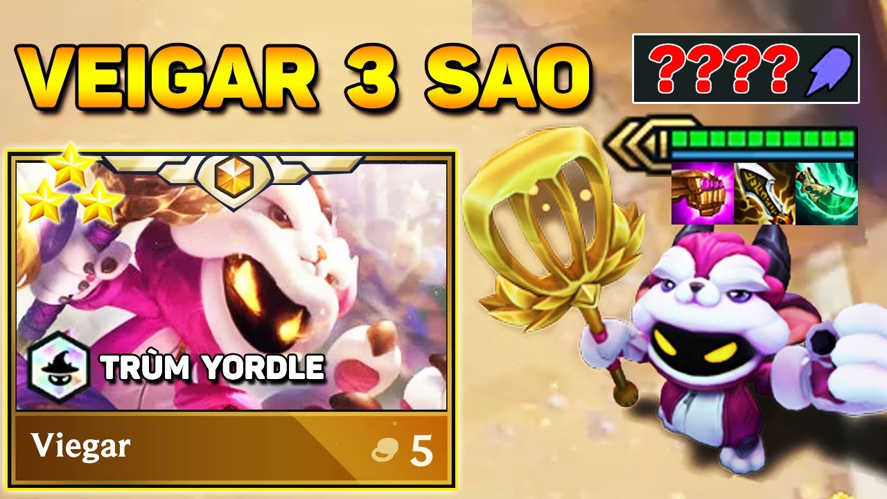 VEIGAR 3 SAO ĐTCL M&Ugrave;A 6 | VỊ TƯỚNG 5 V&Agrave;NG ĐẶC BIỆT NHẤT LỊCH SỬ ĐTCL | TFT SET 6