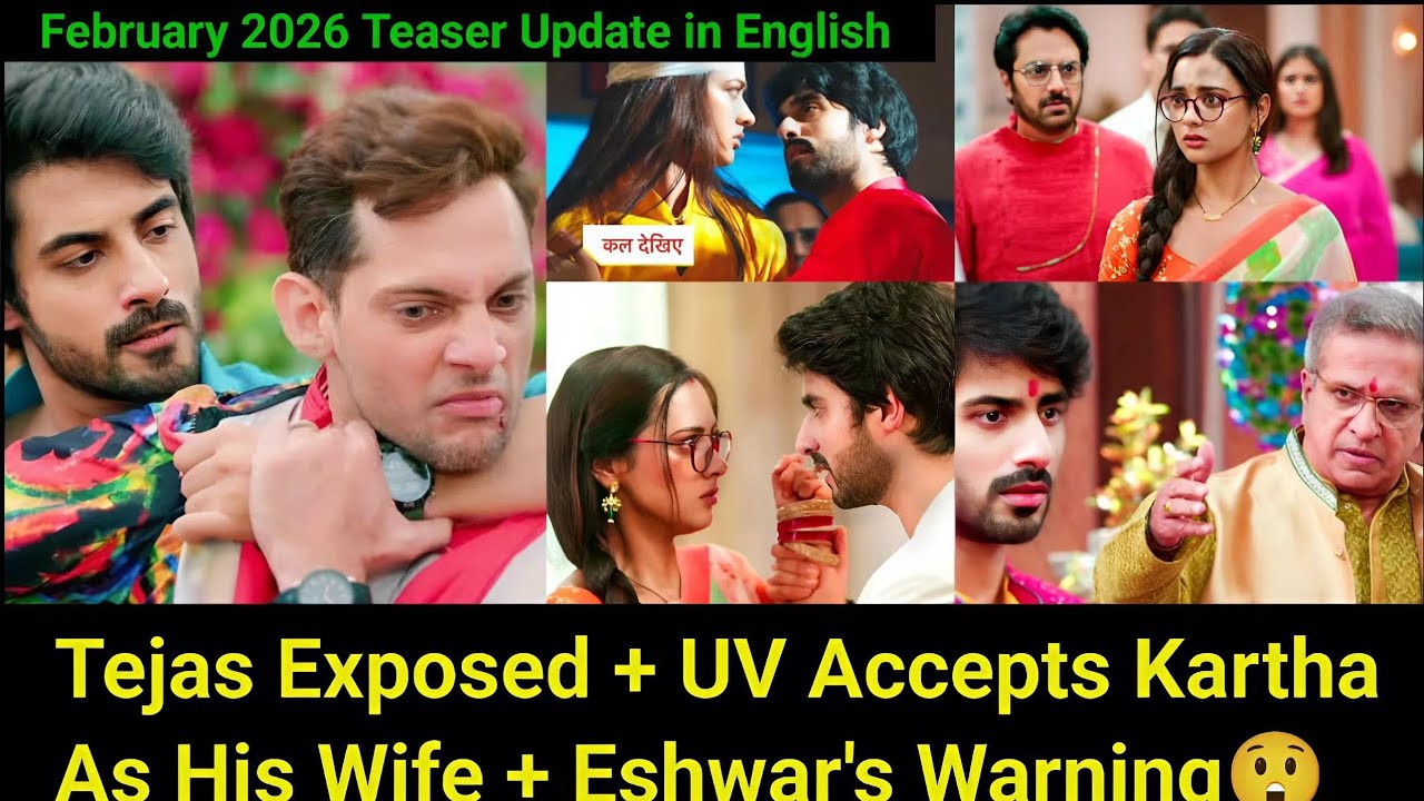 Sweet Love Starlife February Teaser in English|Tejas Exposed+ Uv Accepts Kartha As His Wife At Last😲