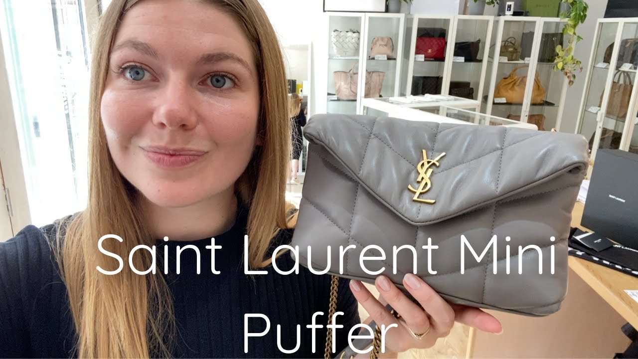 Saint Laurent Mini Puffer Bag Review