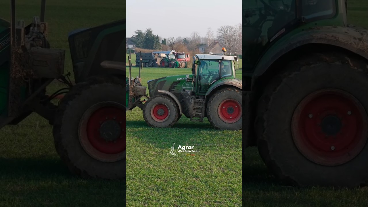 G&uuml;lle verschlauchen beim Landwirtschaftsbetrieb Kitzscher😈🤩 #fendt #fendt936 #g&uuml;lle