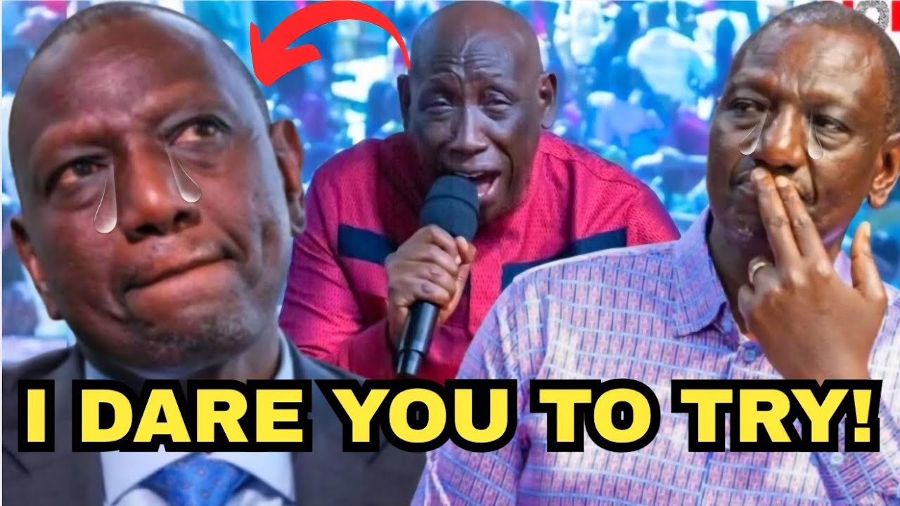 RUTO PANICS AS BISHOP WILFRED LAI DECLARES FRESH WAR AGAINST HIM OVER THE BILL TO FINISH CHURCHES