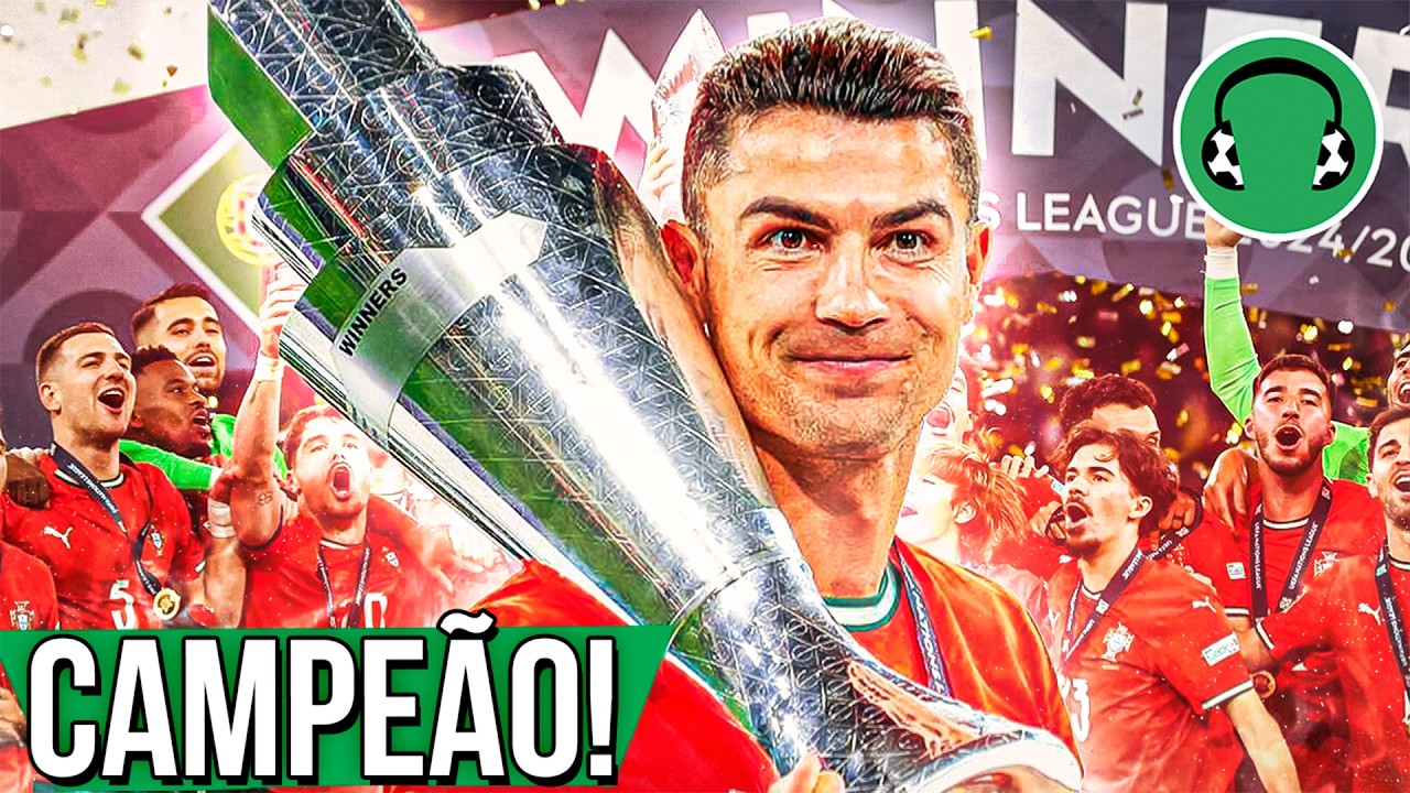 ♫ CRISTIANO RONALDO FEZ DE NOVO! CAMPEÃO DA NATIONS LEAGUE AOS 40! | Paródia Oasis