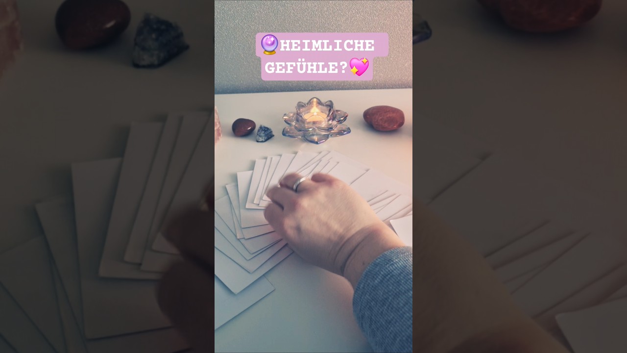 Jemand steht heimlich auf dich – jetzt kommt die Offenbarung ❤️ #orakel #tarot #liebe #botschaft