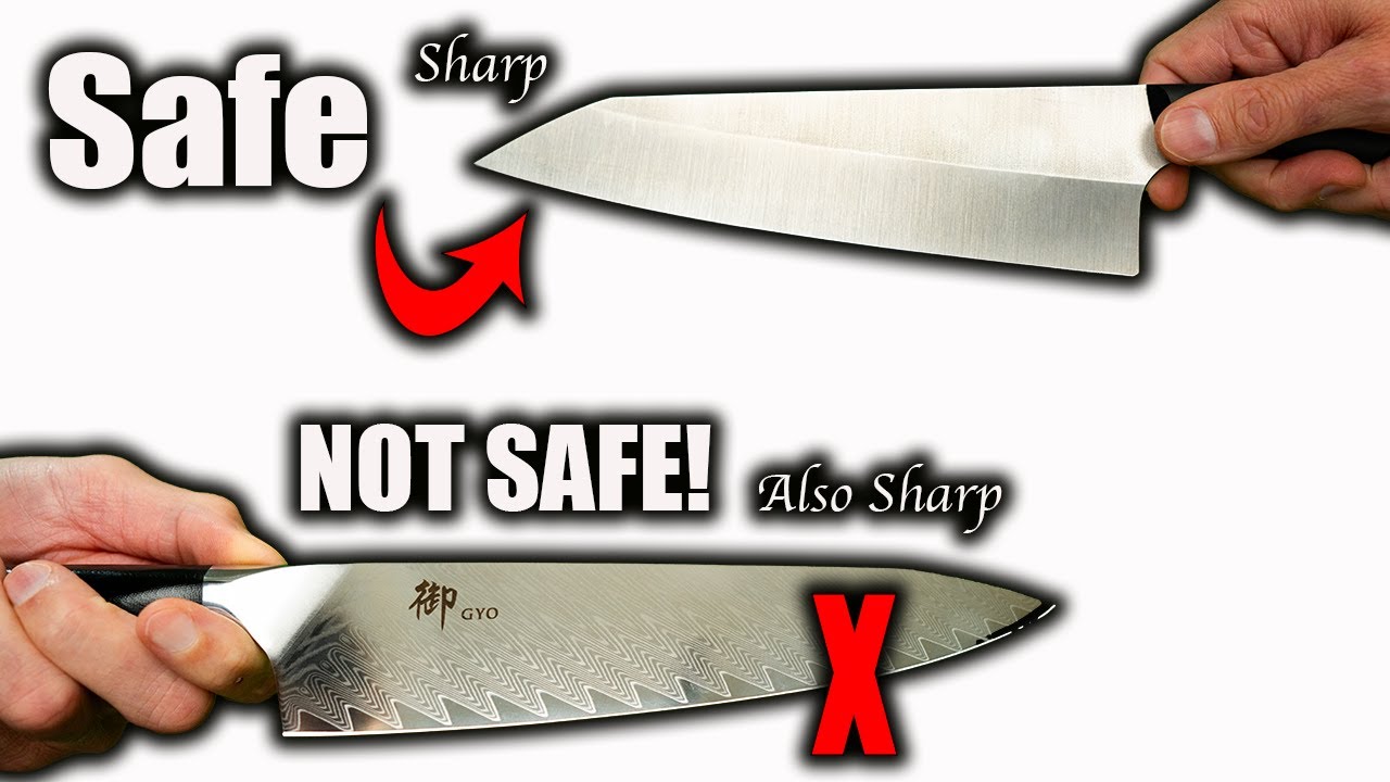 Are Sharp Knives Actually safer?