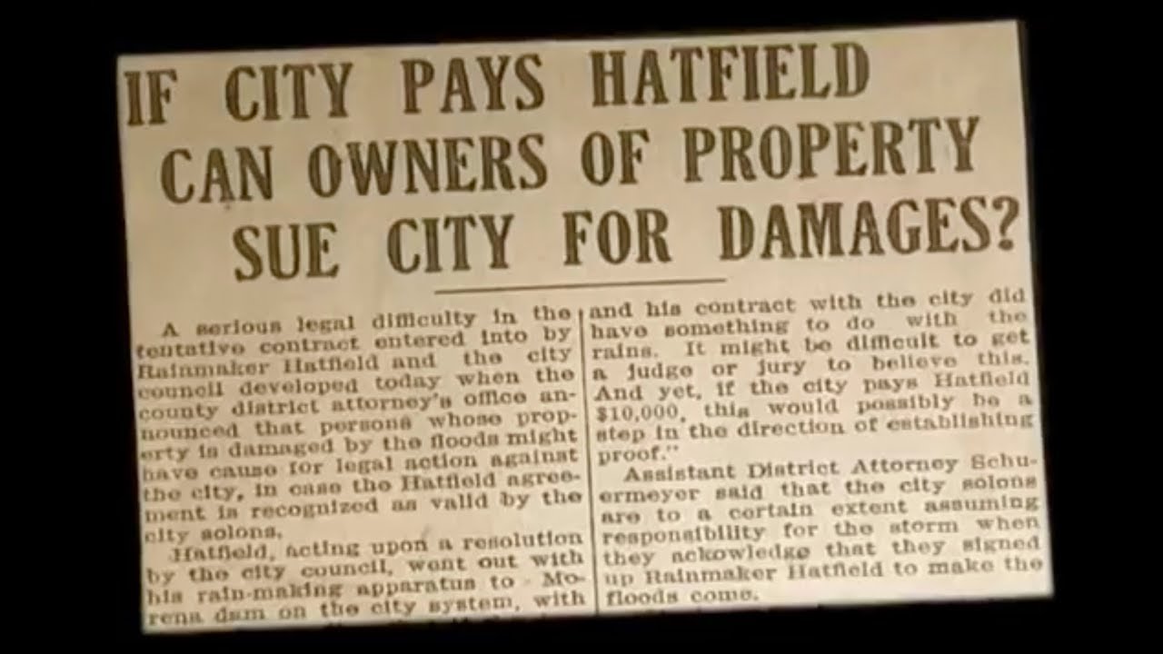 Charles Hatfield - The Rainmaker  (short documentary)