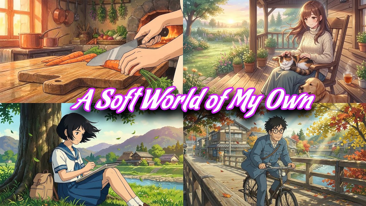 Pieces of Life Woven Into One Film | Ghibli-Style Video