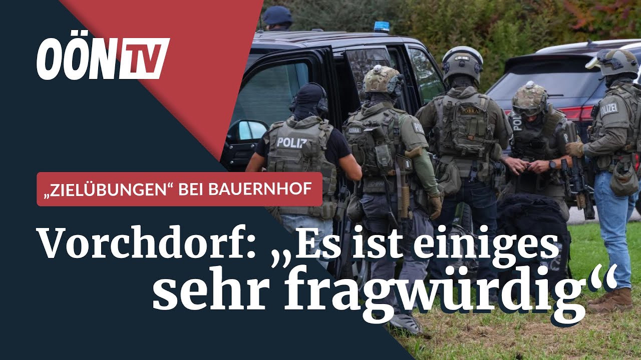 Waffenübung in Vorchdorf: 