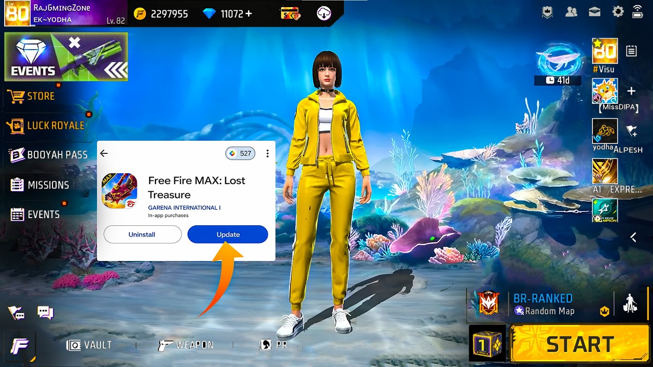 FF Max Update Not Showing Play Store Fix | OB53 Update Kaise Kare