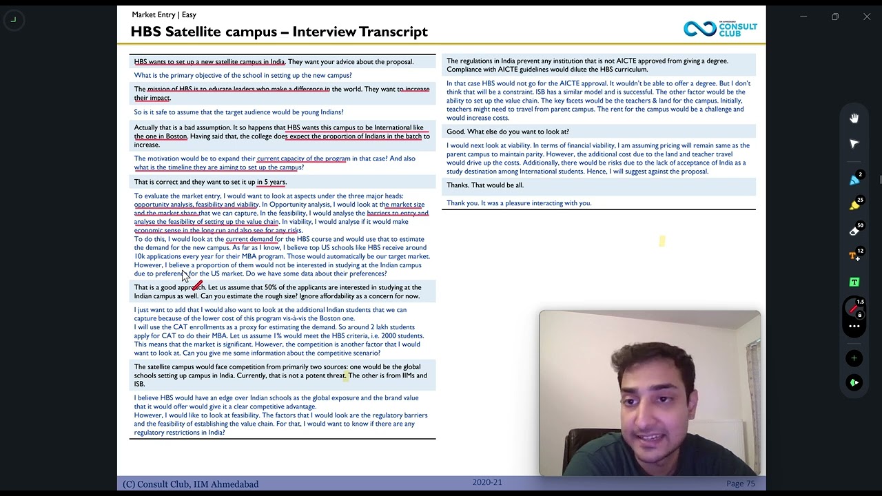 HBS Satellite Campus | Management Case Study 34 | Chapter: Market Entry