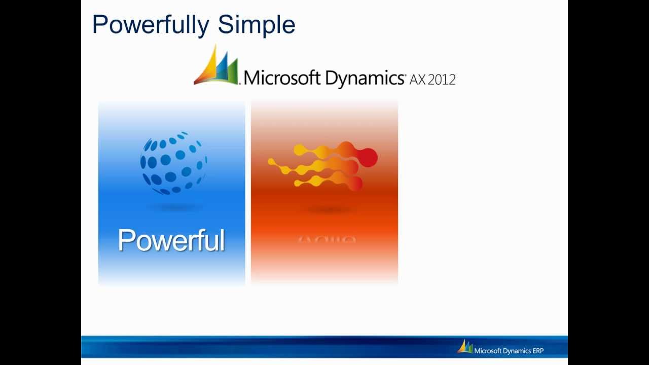 Microsoft Dynamics AX2012 Overview Webinar