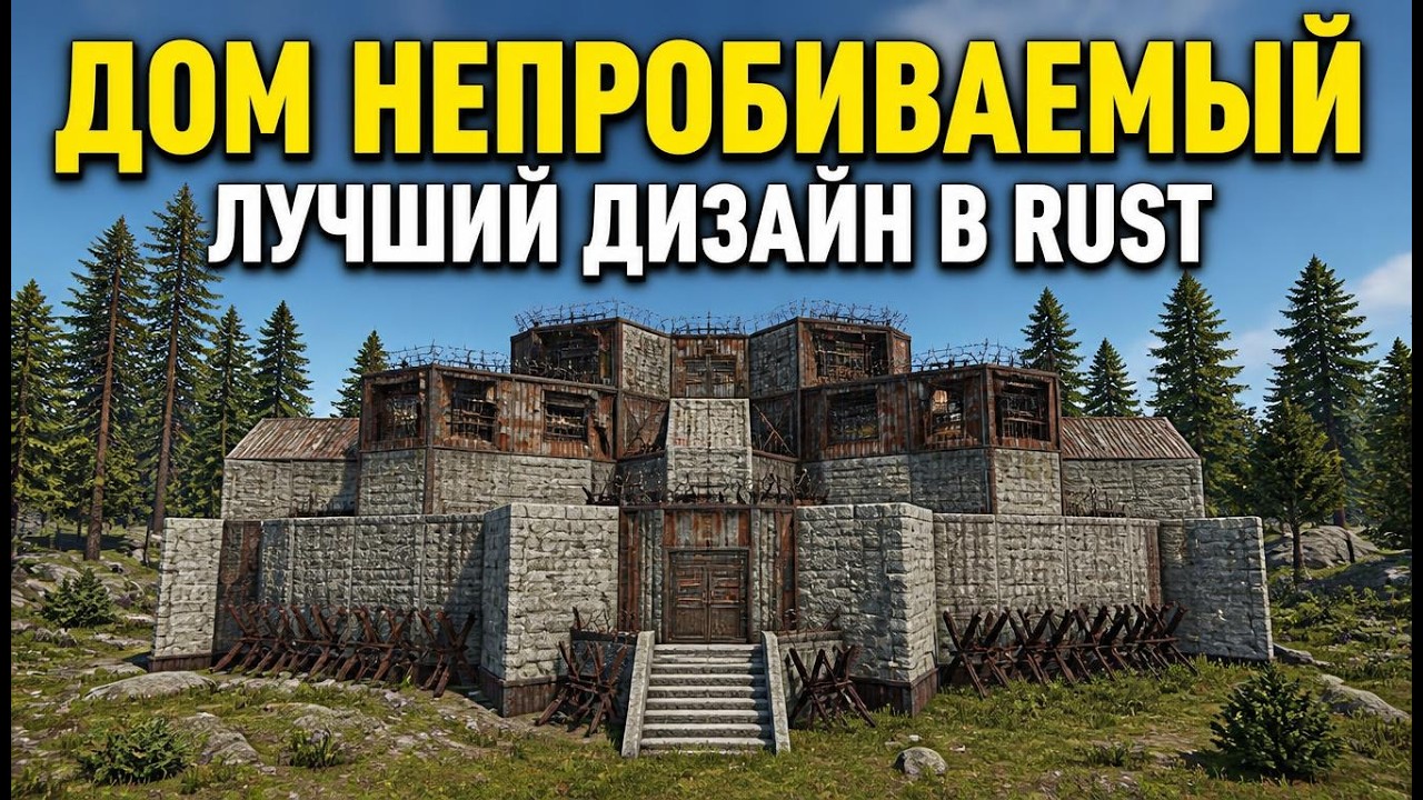 ДОМ РАЗРУШИТЕЛЬ,КРЕПКИЙ ДОМ В РАСТ/RUST