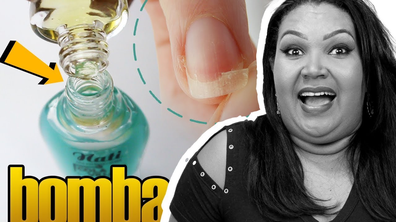 A MELHOR Base Bomba para Unhas Fracas