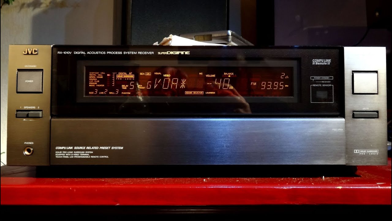JVC RX-1010v / JVC RX-1010VTN — обе модели топовой серии — обзор и тест звука