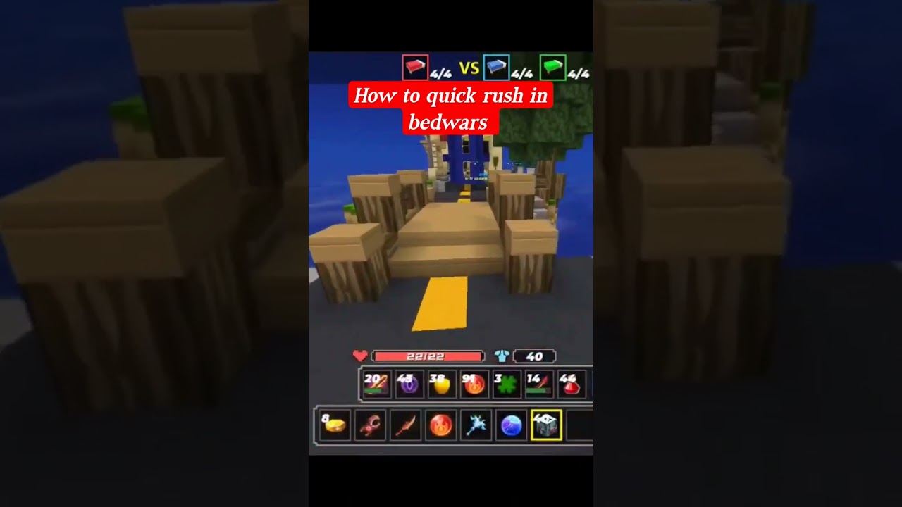 How to quick rush in bedwar #blockmango #bedwars #hack #flyhack #viral #viralshort #trending #shorts