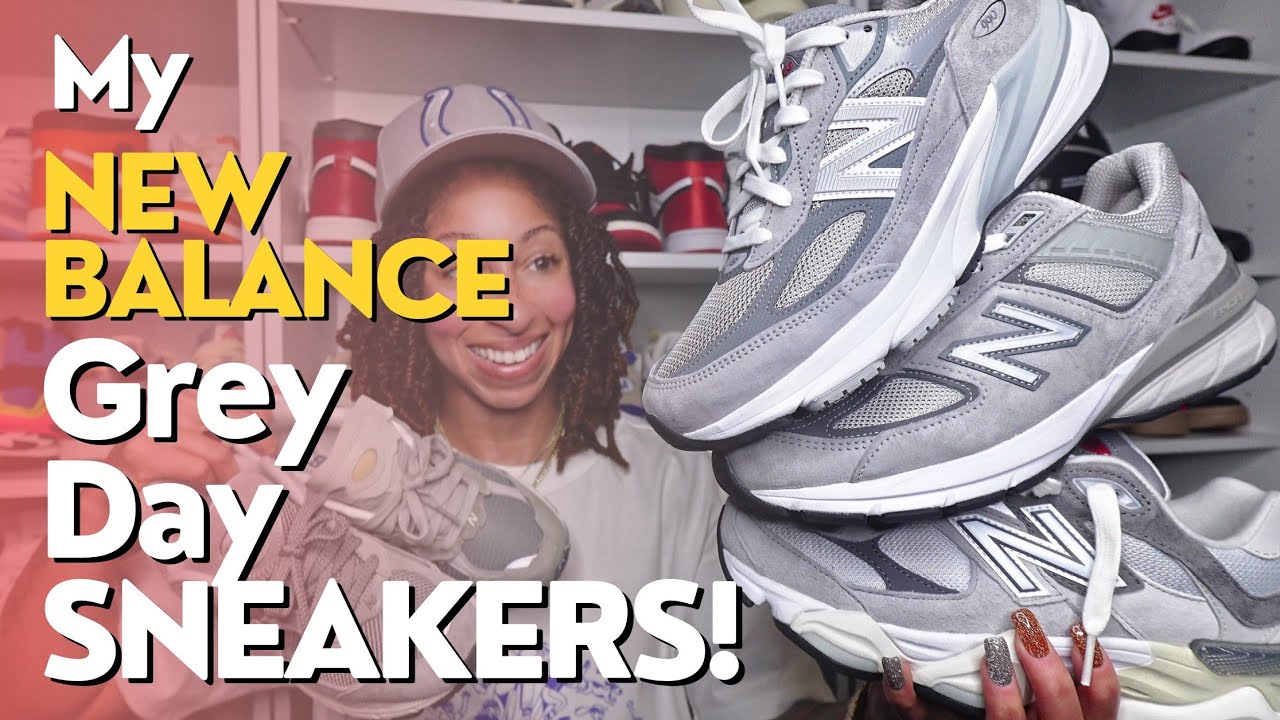 My New Balance Grey Day Sneakers