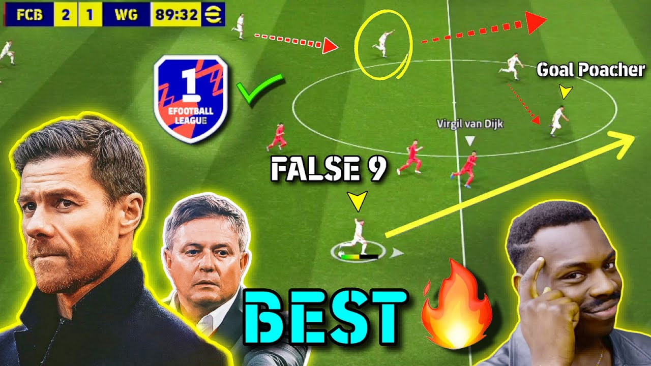 Лучшая схема быстрой контратаки в eFootball 2025!! 🔥 Лучшая схема для быстрой контратаки + советы