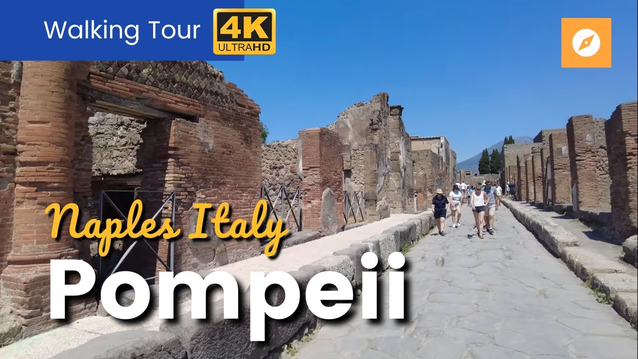 Pompeii Naples 🇮🇹 2022 | Video Walks 4K