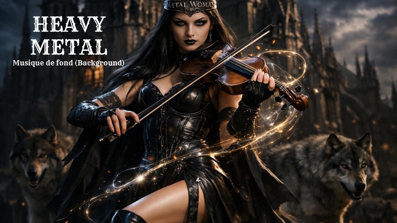 Metal Woman – L’INSTINCT DU PRÉDATEUR  Heavy Metal Violin & Epic Drums  Musique de fond