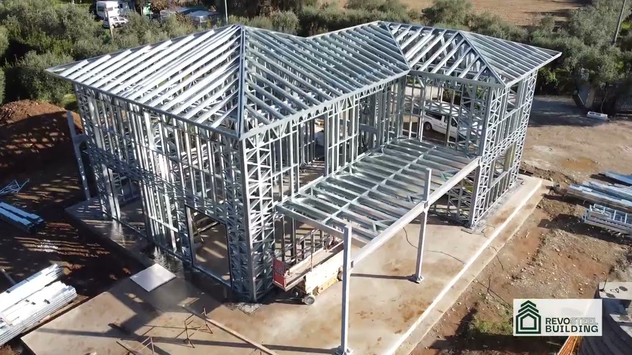 Revosteel Building on construction site