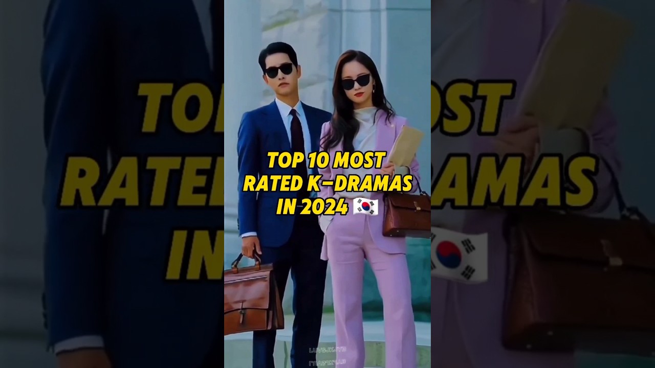 Top 10 K-Dramas You Must Watch 🔥 #viral #kdrama #2025