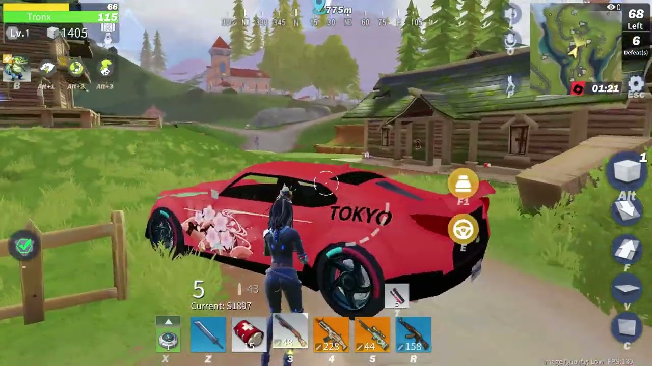 Creative Destruction Gameplay (died to heavy sniper)