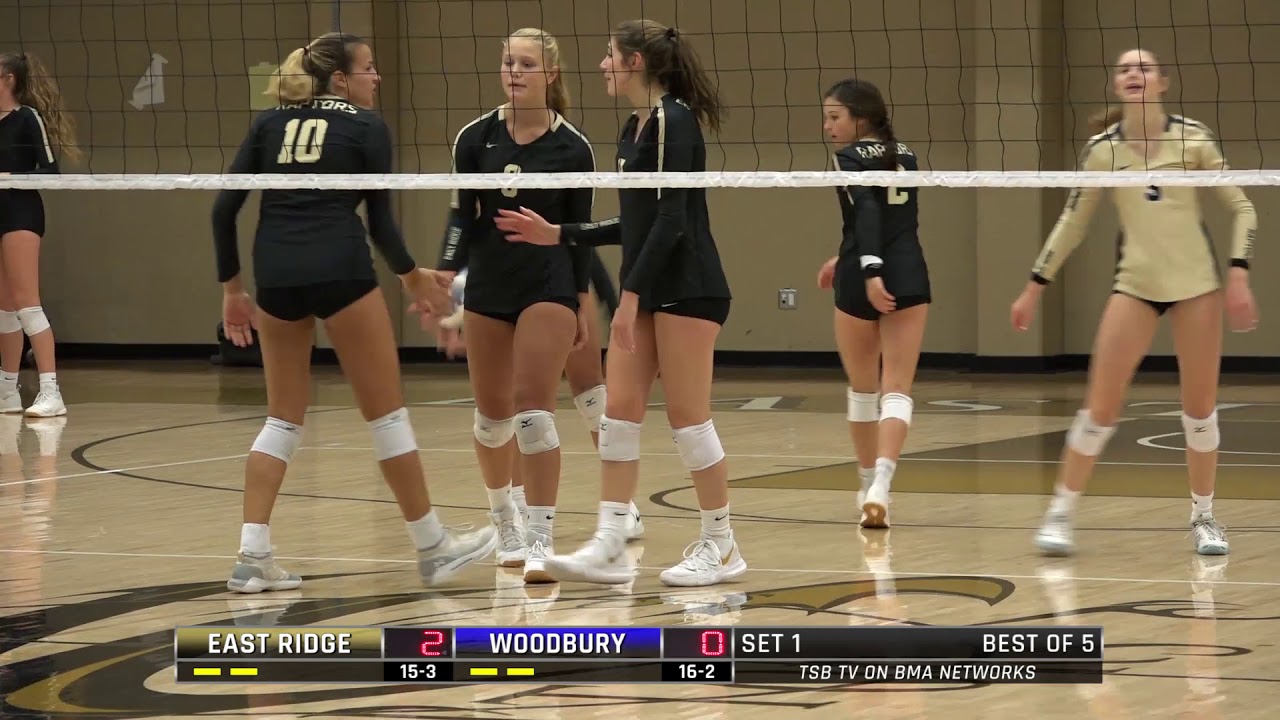 High School Girls Volleyball: Woodbury vs. East Ridge