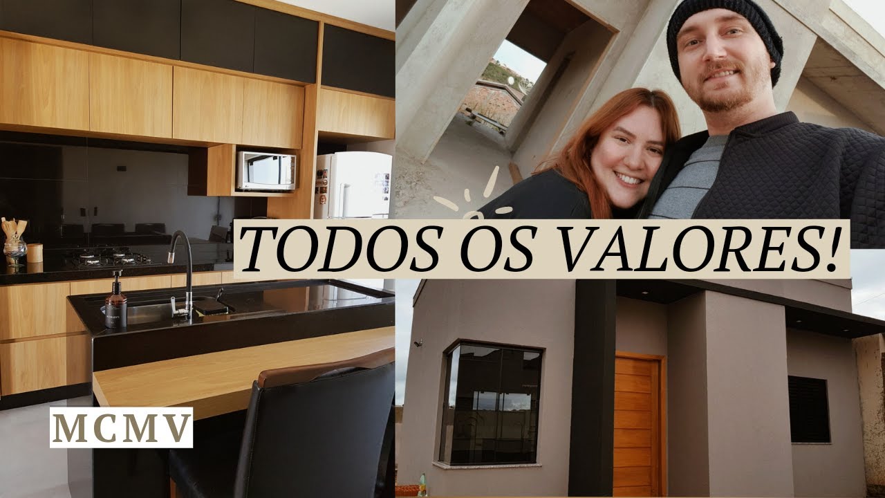 QUANTO GASTAMOS PARA CONSTRUIR NOSSA CASA 60M² *pelo minha casa minha vida* | Amanda Paduan