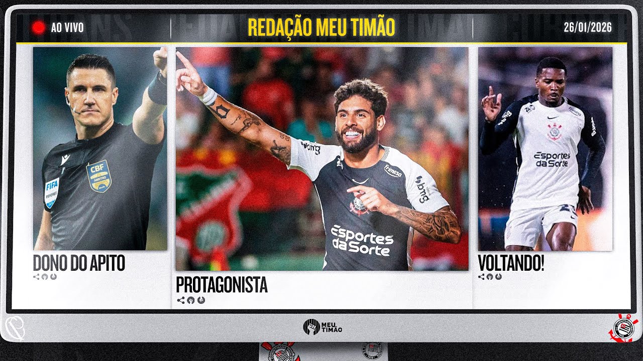 CORINTHIANS CONHECE ARBITRAGEM DA SUPERCOPA | YURI DECIDE E TIMÃO VENCE O VELO | CACÁ RETORNANDO