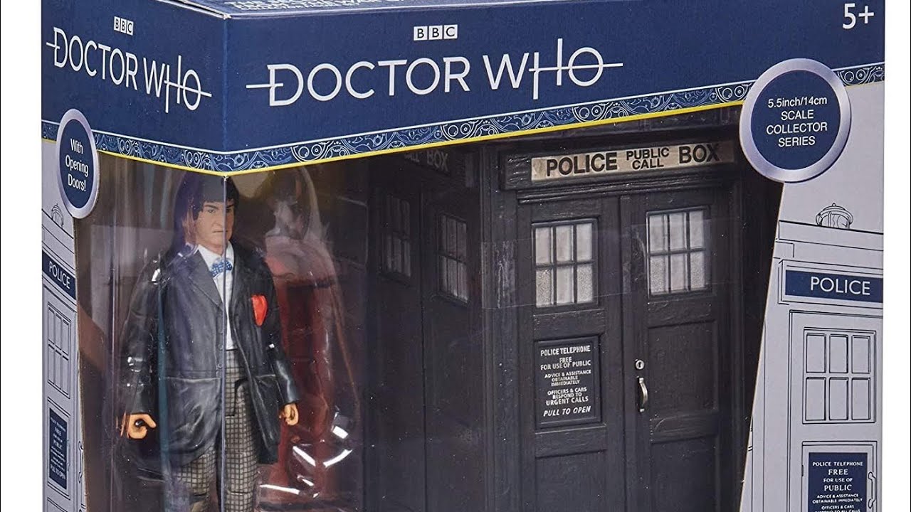 Doctor who the 2nd doctor and tardis from the war games unboxing.