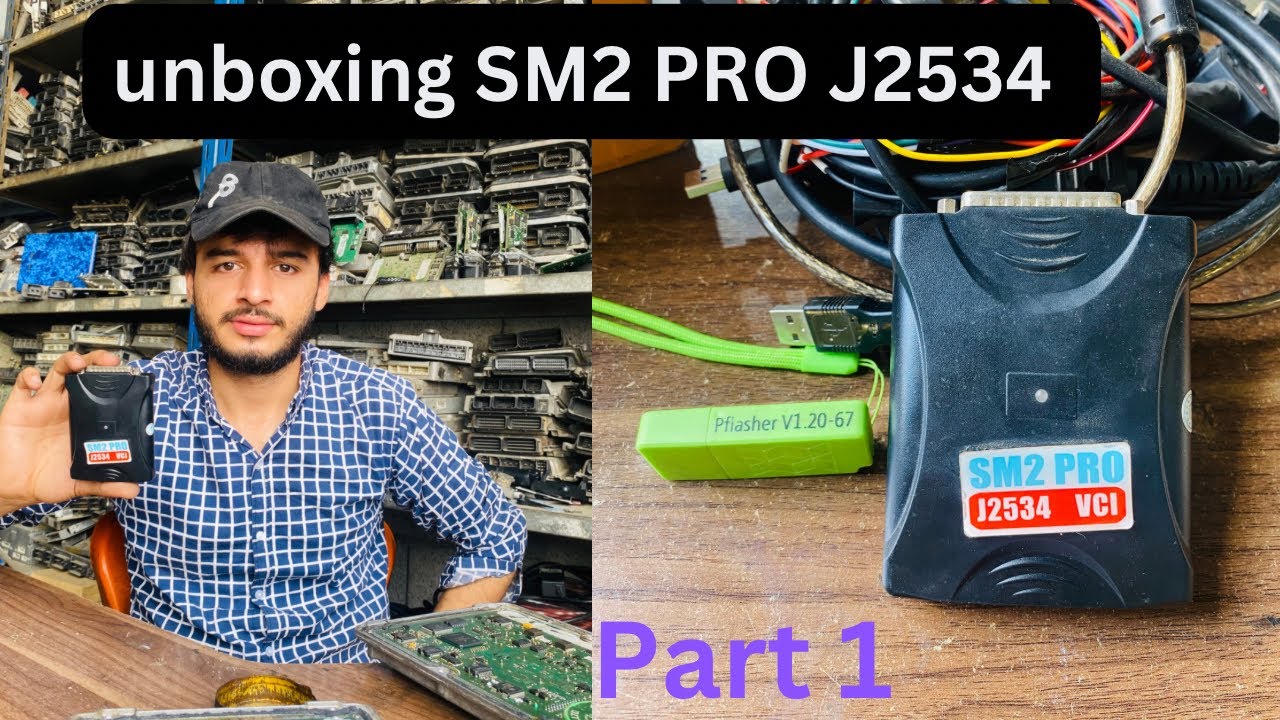 Unboxing SM2  Pro J2534 and installation urdu part1