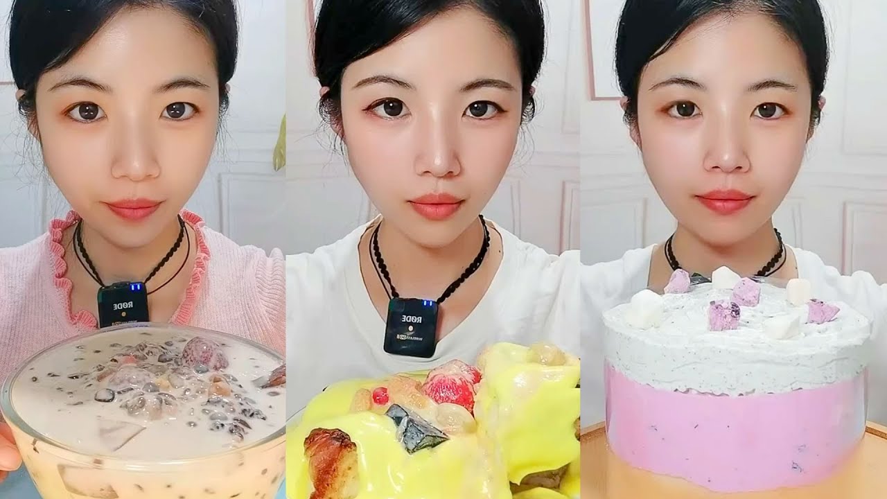 Homemade Cake and Brownie Eating Show | Calm Dessert Mukbang #11