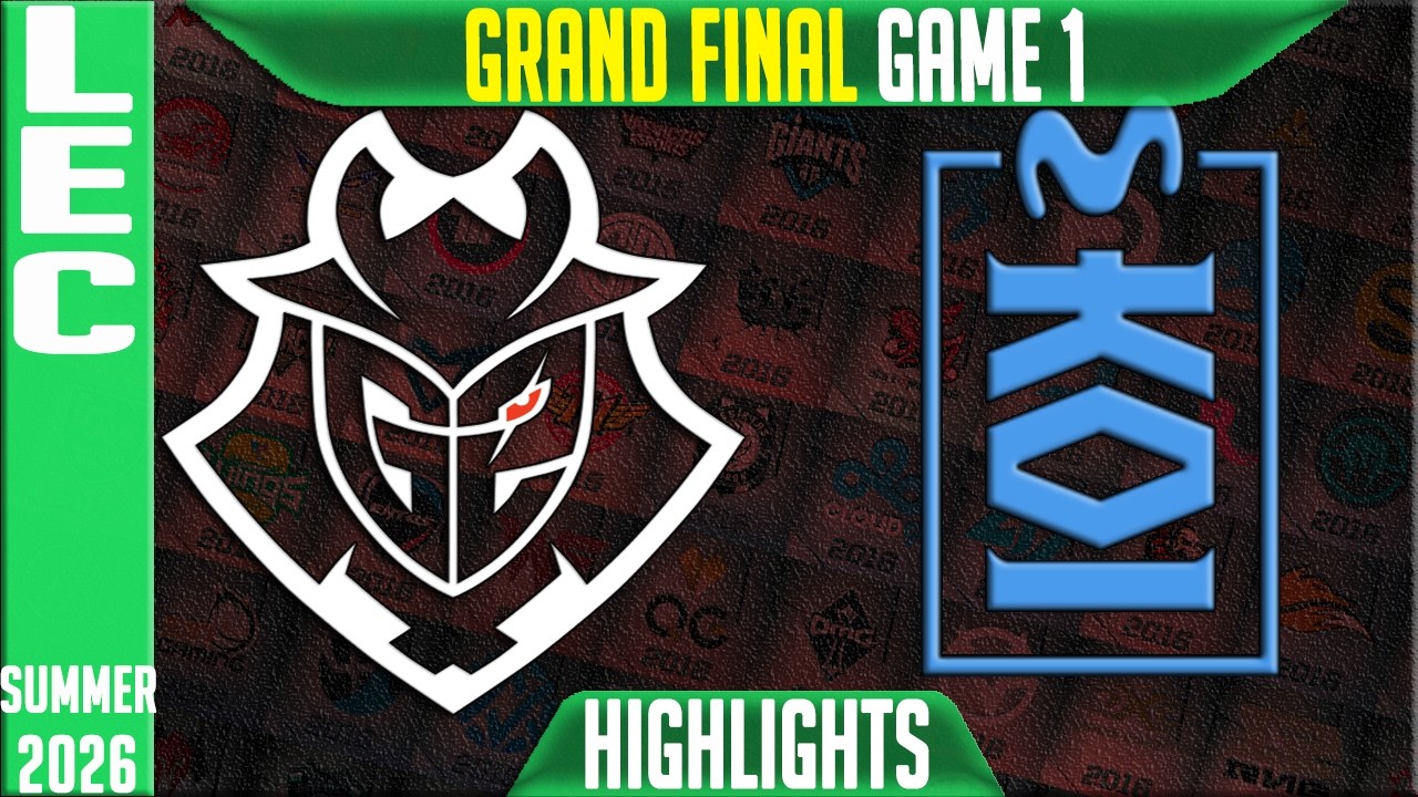 G2 vs MKOI Highlights Game 1 | LEC GRAND FINAL Playoffs Summer 2026 | G2 Esports vs Movistar KOI G1
