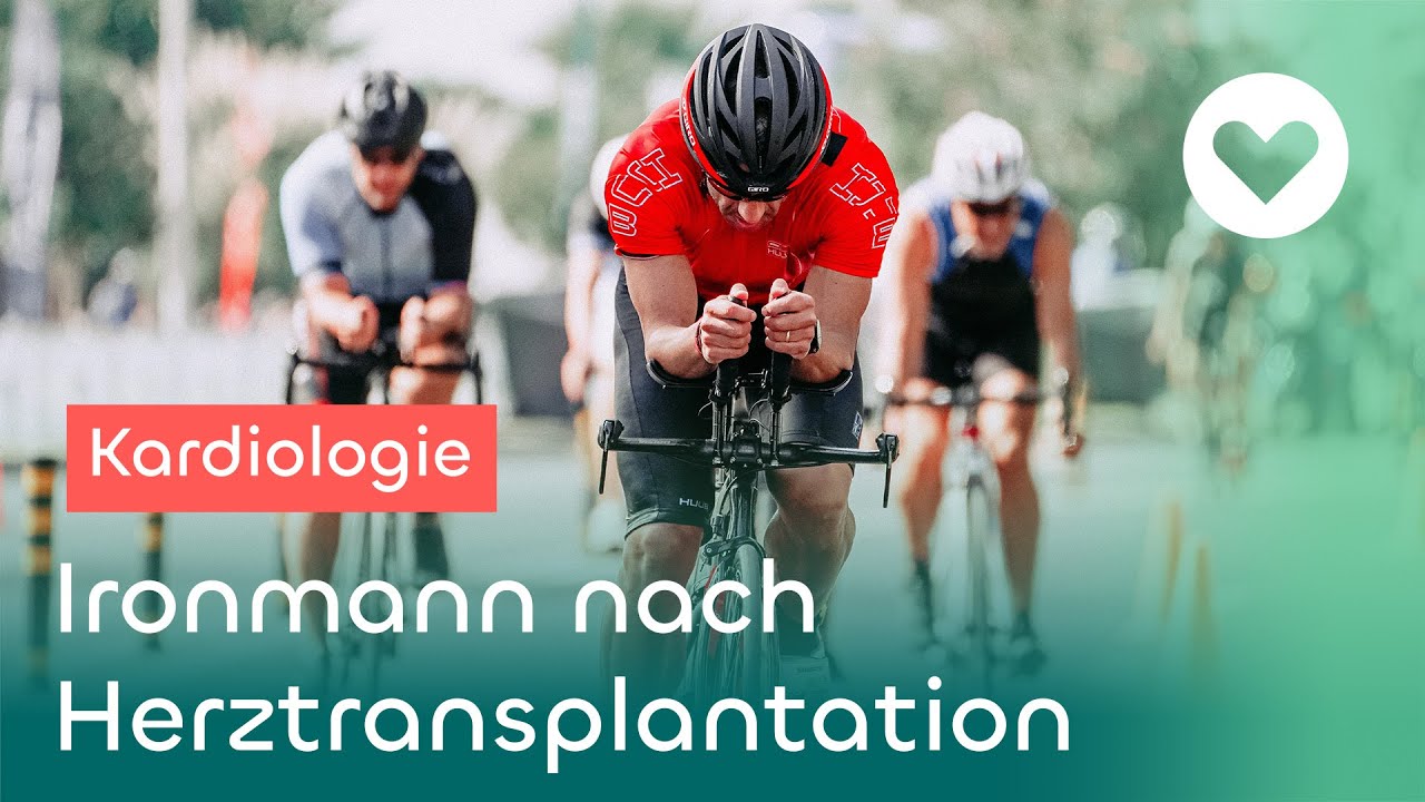Ironman mit Spenderherz