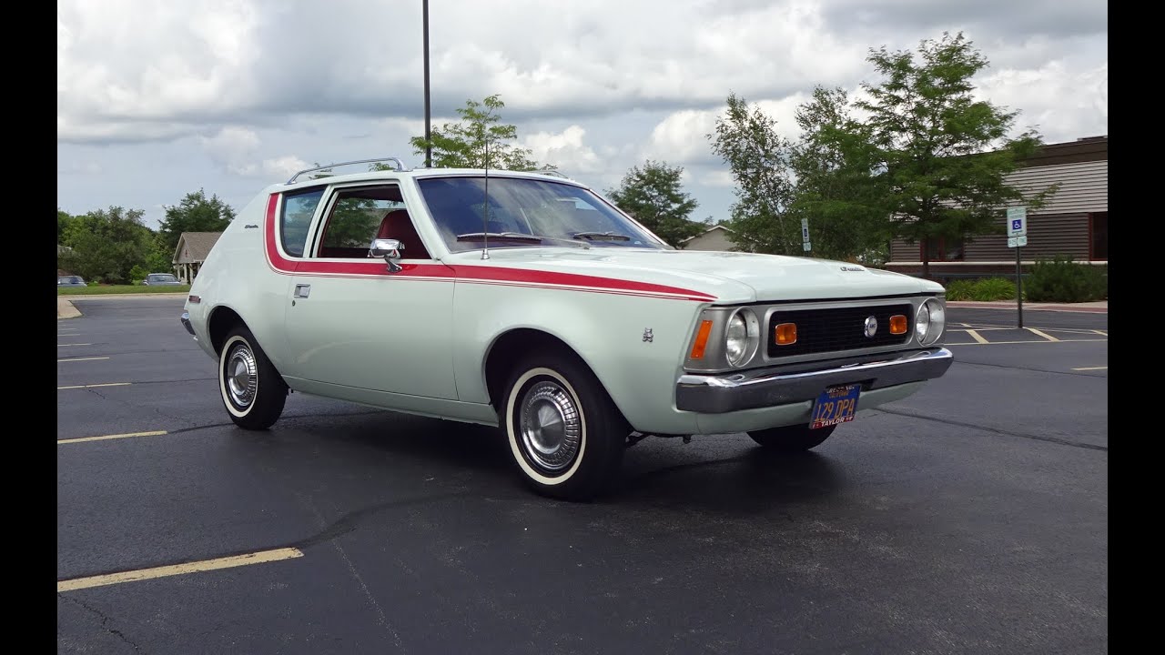 1971 American Motors AMC Gremlin in Snow White Paint & Start Up on My Car Story with Lou Costabile