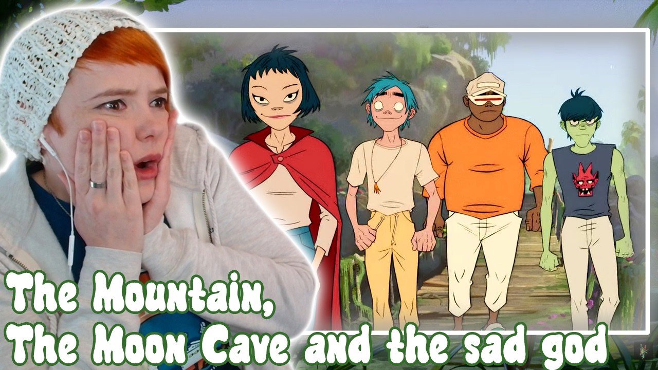 IT'S SO PRETTY!!! Gorillaz: The Mountain, The Moon Cave and The Sad God Music Video Reaction