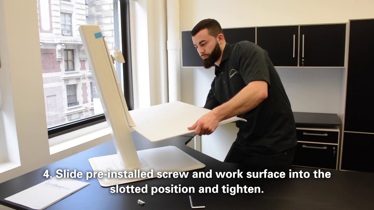 How to Assemble Humanscale Quickstand Eco - HuntOffice Interiors