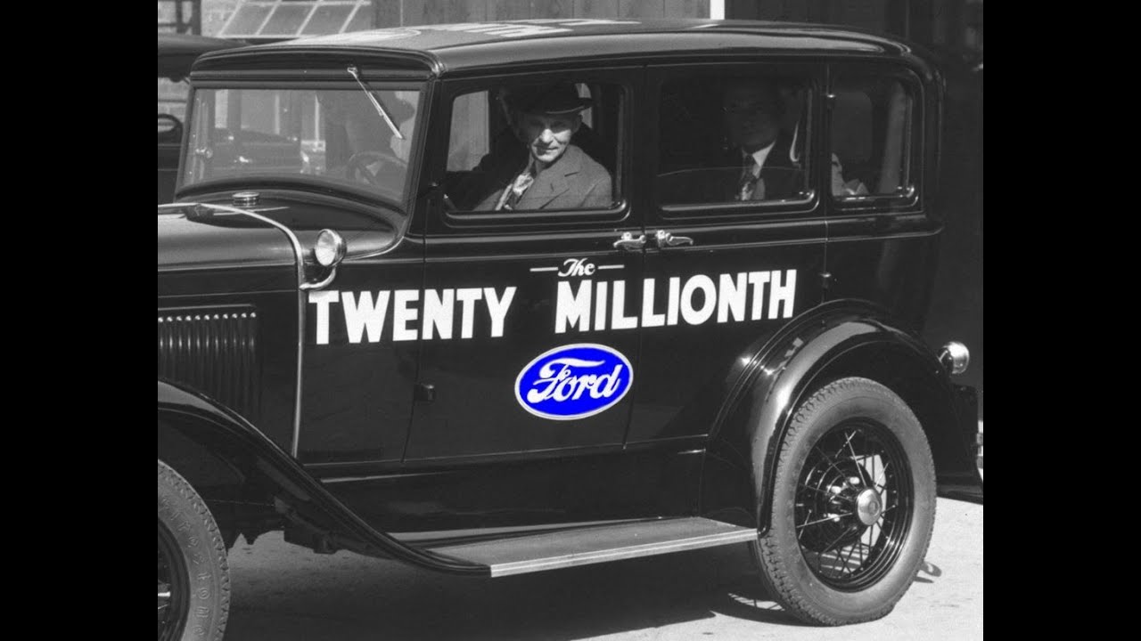 Двадцатимиллионный Ford; модель A Генри Milestone (1931)