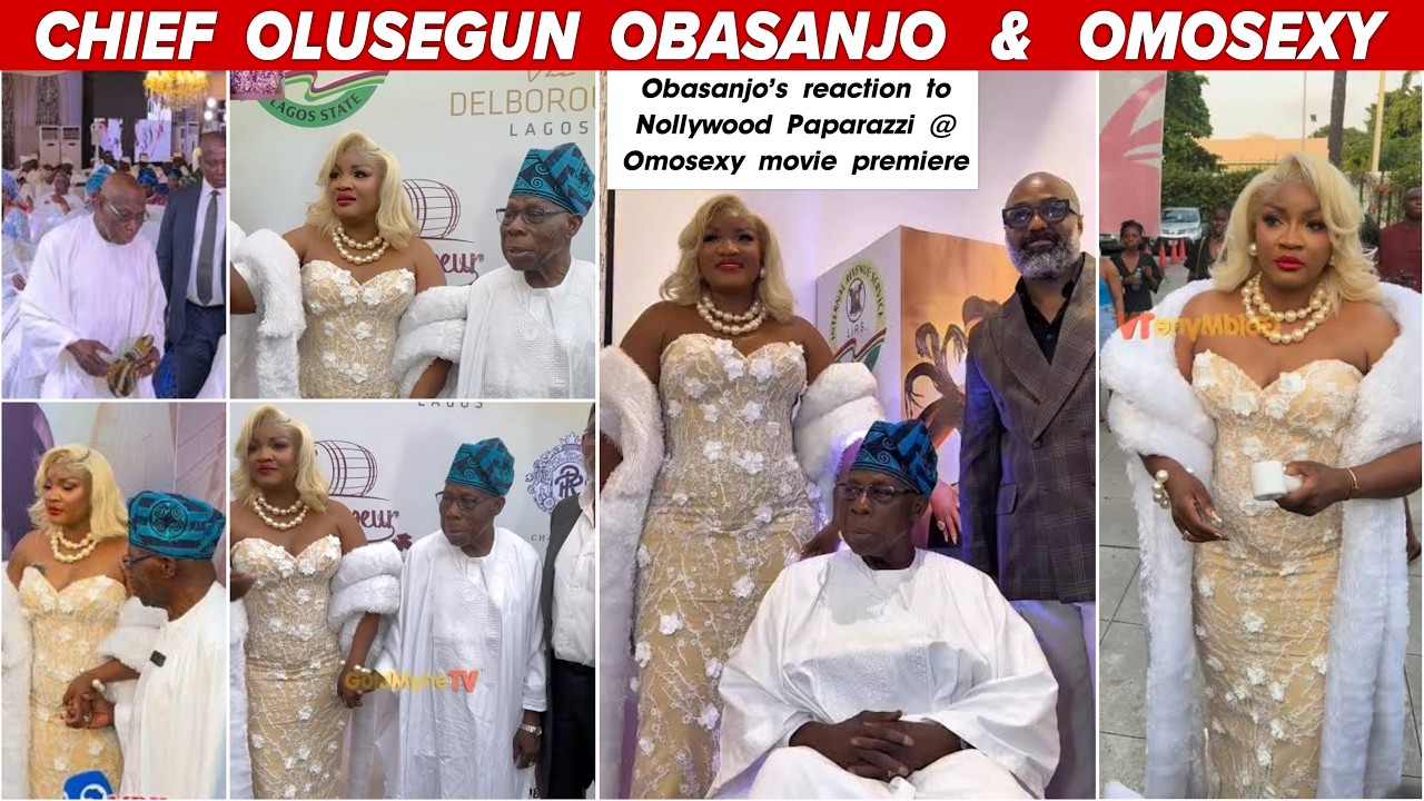 OLUSEGUN OBASANJO @ OMOTOLA JOLADE MOVIE PREMIERE IN LAGOS 2026.