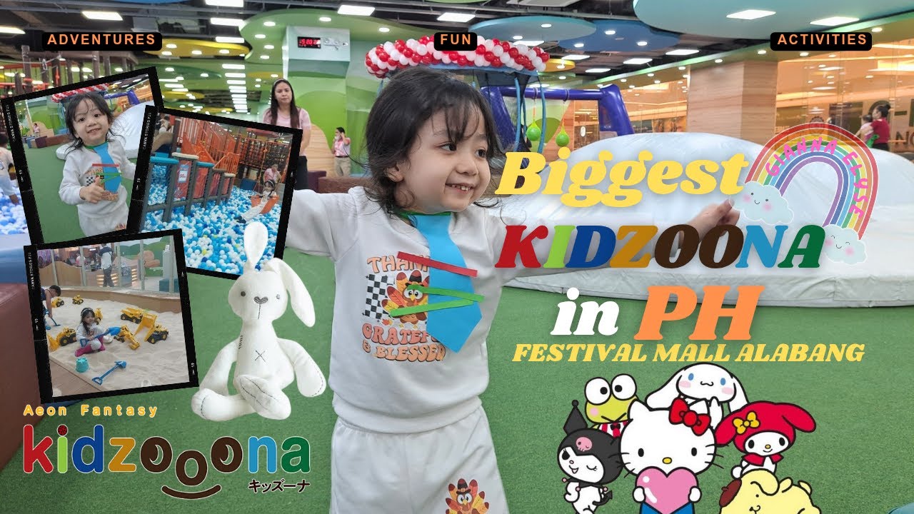 BIGGEST KIDZOONA 2025 | Full Walking Tour and play in Metro Manila's Biggest Kidzoona! | Philippines