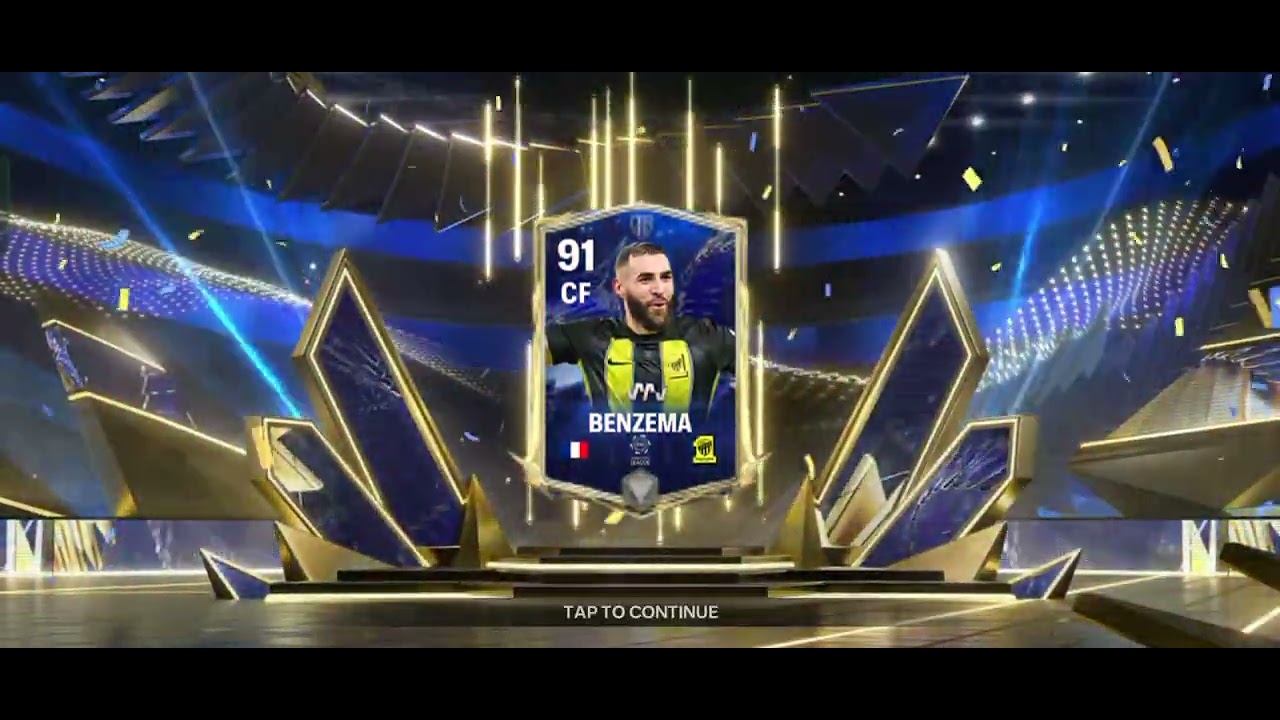 FC Mobile 24 TOTY walkout animation.