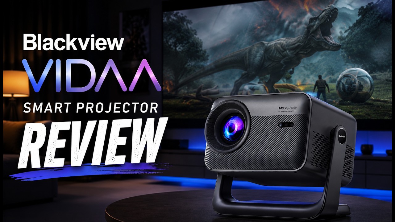 Blackview VIDAA Smart Projector Review | Best Projector for Home Theater 2026!