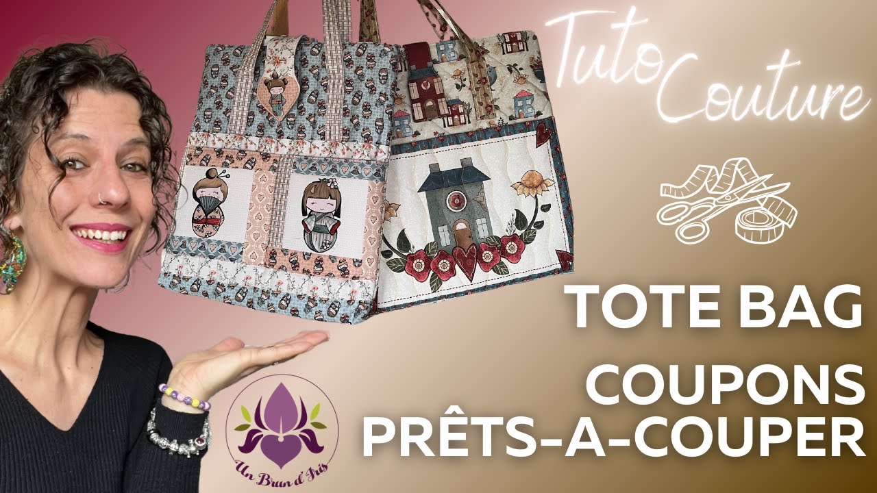 Tuto Couture [Tote Bag] issu des Coupons prêts à coudre