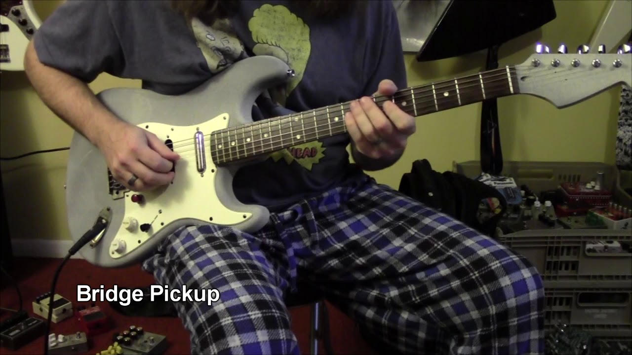 Pickup Demonstration - GFS (Guitarfetish) KP - Pro-Tube Lipstick Pickups