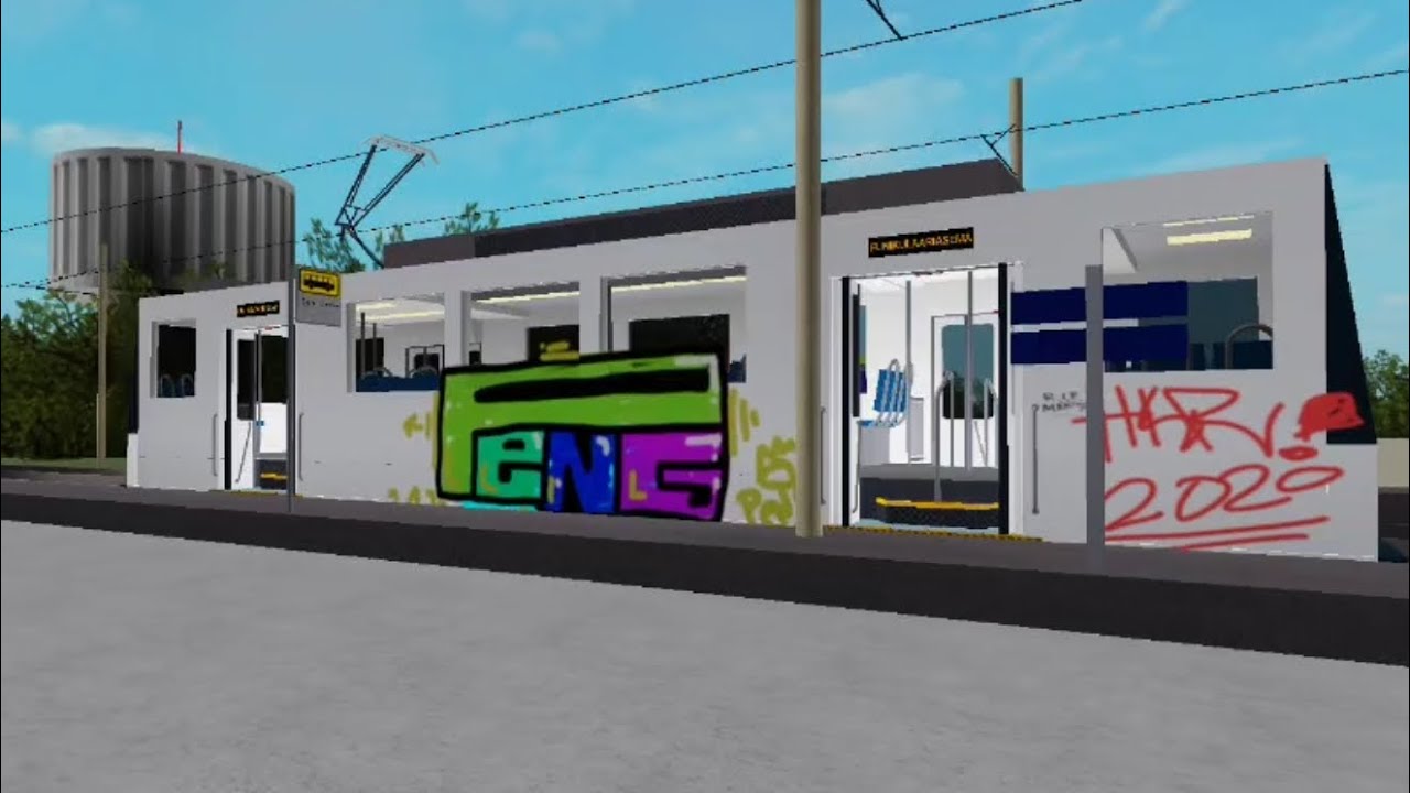 Roblox, Robloxian Automatic Subway 2 - Metro ride from Länsimäki itä to South paw