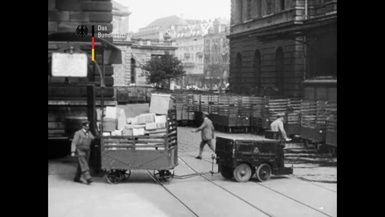 Paketbeförderung 1925