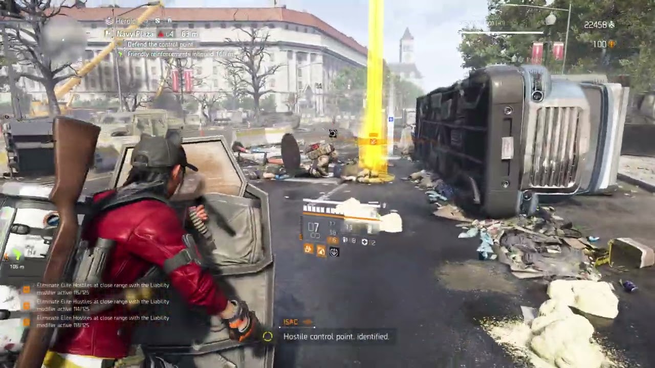 The Division 2 Regulus Exotic Pistol 