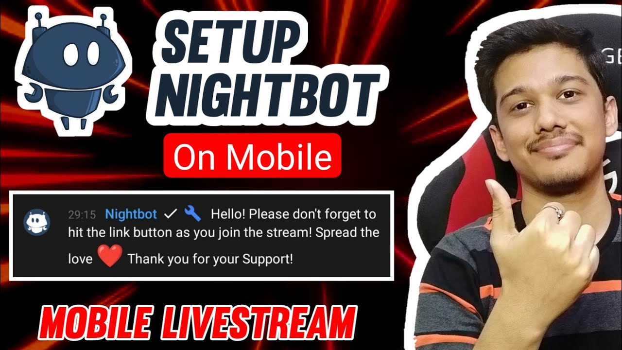 How To Add Nightbot On Youtube Live Stream In Mobile [Hindi]