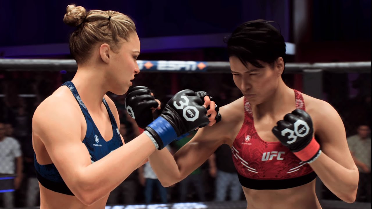 UFC 5 - Ronda Rousey vs. Weili Zhang - Crazy UFC 👊🤪