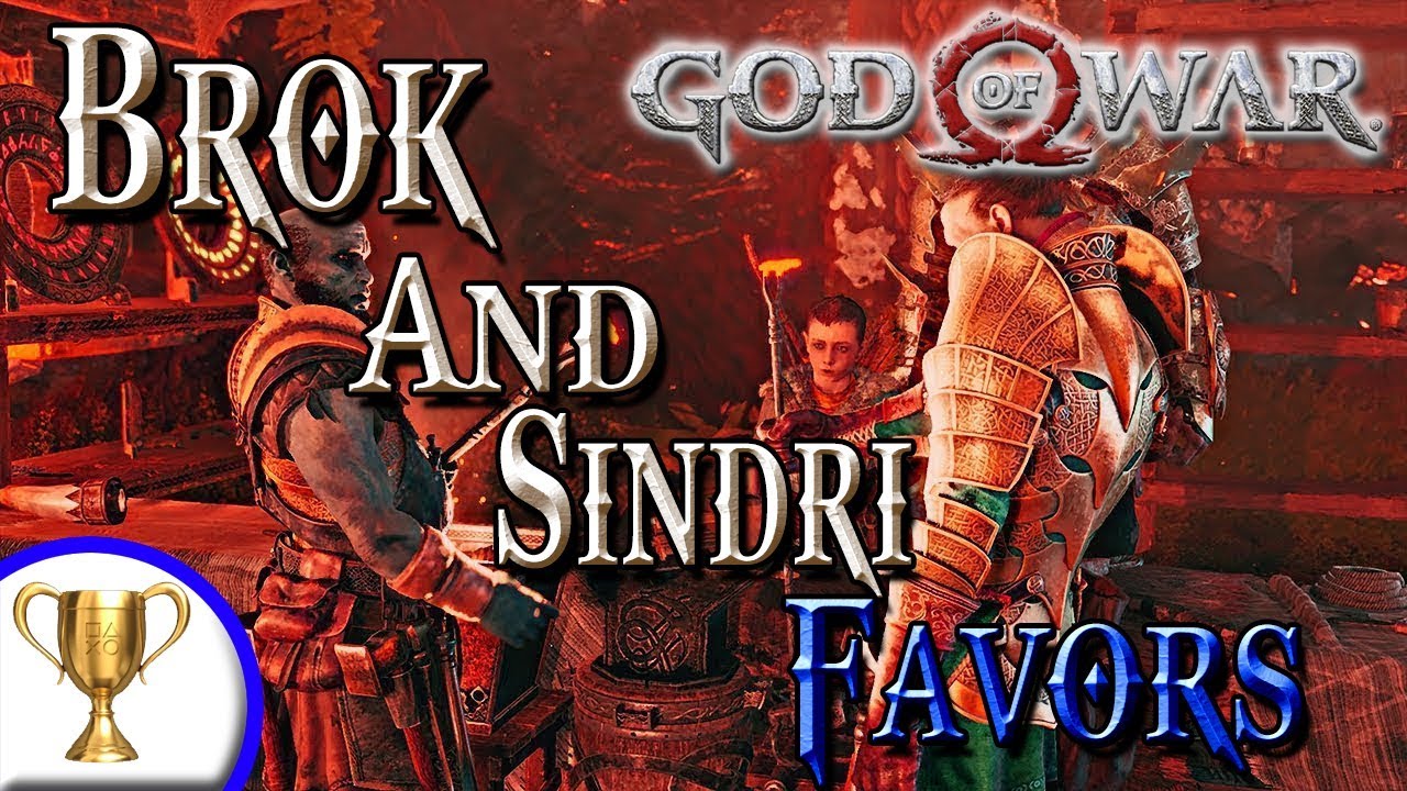 God of War│All Dwarf Favors│Like Oil and Water Trophy