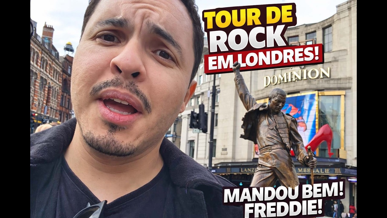 Fui nos Lugares Mais Icônicos do Rock em Londres